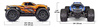 Traxxas Mini Maxx BL-2S 4WD 1:12 Niebieski Samochód Zdalnie Sterowany Model RC | 107154-1-BLUE
