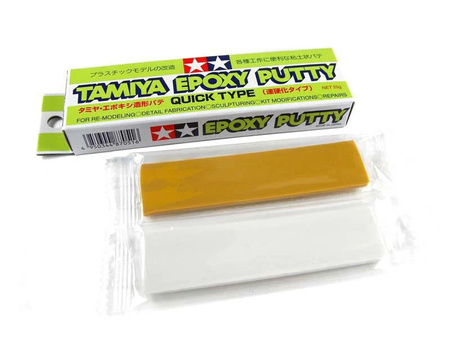 Szpachlówka epoksydowa szybkoschnąca Epoxy Putty Quick Type (25g) | 87051 TAMIYA