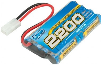 Akumulator NiMH 2200mAh 9,6V 8xAA 8S1P Tamiya | L71180 LRP ELECTRONIC