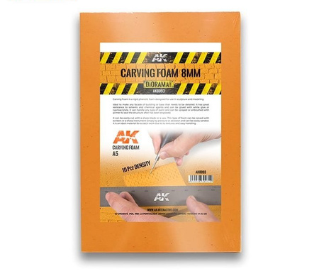 Pianka do rzeźbienia (Carving Foam) A5 8mm | AK8093