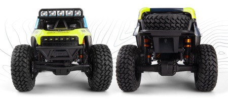 Venture18 U4 Ford Bronco 4400 RTR 4WD 2,4GHz LED 1:18 Crawler Żółty Samochód Zdalnie Sterowany Model RC | 160804 HPI RACING