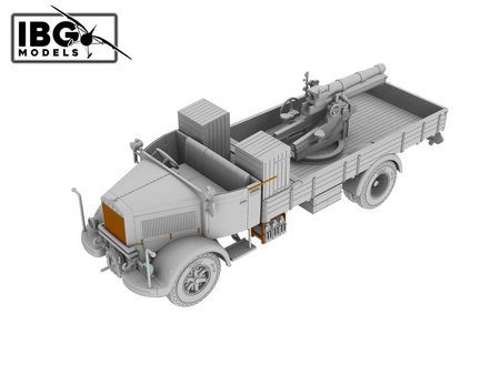 3Ro Italian Truck with 100/17 100mm Howitzer 1:72 | 72098 IBG