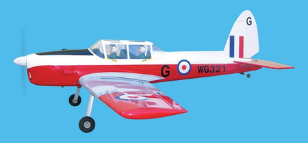 DHC-1 Chipmunk (1640mm) ARF - BH044 Black Horse