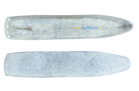 Statek Wycieczkowy Goplana 1/30 Podstawa Kadłuba z Włókna Szklanego 730mm