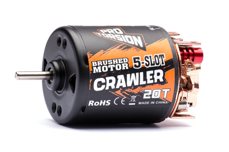 Silnik szczotkowy Crawler Pro Torsion 5-slot Brushed Motor 20T 1550KV | KN-55020TORSION KONECT
