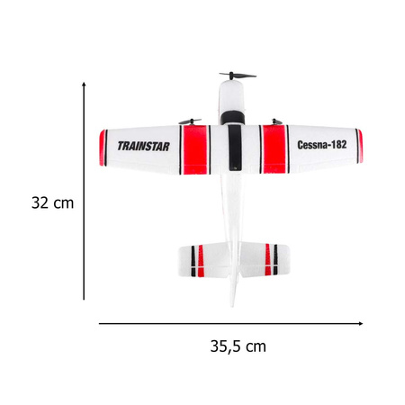 Samolot Zdalnie Sterowany Cessna 182 2,4GHz 355mm | KX2923