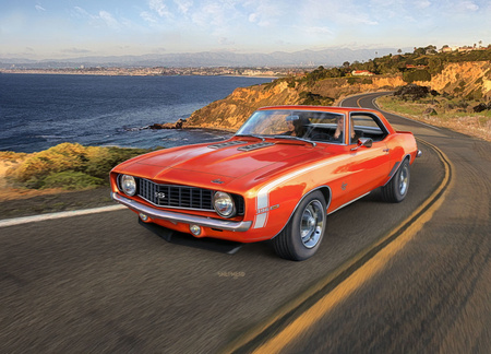 '69 Chevrolet Camaro SS 396 (model set) 1:25 | 67712 REVELL