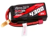 Gens ace G-Tech 4300mAh 3S1P 11.4V 60C Lipo Battery with T-plug