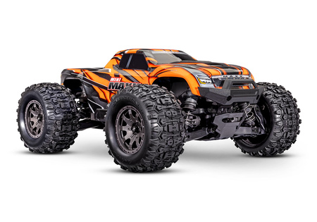 Traxxas Mini Maxx BL-2S 4WD 1:12 Pomarańczowy Samochód Zdalnie Sterowany Model RC | 107154-1-ORNG