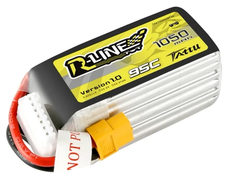 Akumulator LiPo 1050mAh 22,2V 95C 6S1P XT60 R-Line Version 1.0 | TAA10506S95X6 TATTU