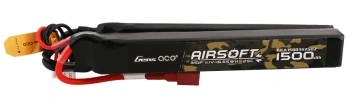 Gens ace 25C 1500mAh 3S1P 11.1V Nunchuck 2X Airsoft Gun Lipo Battery with T Plug