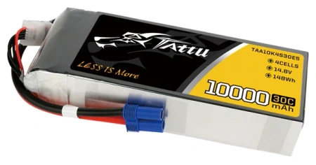 Akumulator LiPo 10000mAh 14,8V 30C 4S1P EC5 | TAA10K4S30E5 TATTU