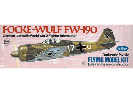 Focke-Wulf FW-190 419mm - 502 Guillow