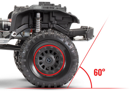 Traxxas TRX-6 Mercedes-Benz G 63 AMG 6X6 1:10 Czarny Model RC Samochód Zdalnie Sterowany | 88296-4-BLK