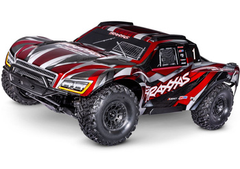 Traxxas Maxx Slash 6S 4X4 1:8 Czerwony Samochód Zdalnie Sterowany Model RC | 102076-4-RED