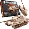 Little Story Drewniane Puzzle Model 3D Czołg Leopard 1 World of Tanks 33,3x13,3x14,2cm | WOT07
