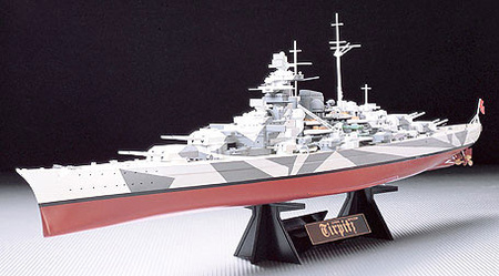 Tirpitz German Battleship Kit 1:350 | 78015 TAMIYA