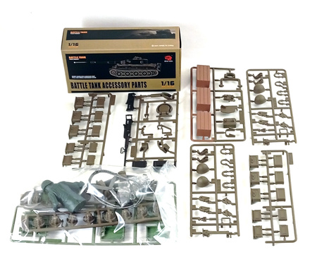 Czołg Zdalnie Sterowany U.S. Medium Tank M26 Pershing 1:16 RTR 2,4Ghz Model RC | 3838-1U HENG LONG