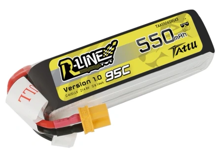 Akumulator LiPo 550mAh 14,8V 95C 4S1P XT30 R-Line | TAA5504S95X3 TATTU
