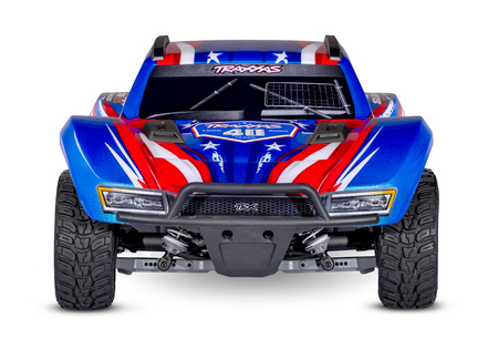 Traxxas Slash 4X4 Brushless Bezszczotkowy 1:10 2,4GHz Czerwono-Niebieski Samochód Zdalnie Sterowany Model RC | 68454-4