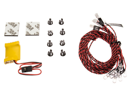 Oświetlenie 8xLED (0,18W) | 1GT0102 GT HOBBIES