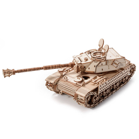 Little Story Drewniane Puzzle Model 3D Czołg Bat.-Chatillon Bourrasque World of Tanks 32,5x12,4x10,5cm | WOT04