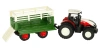 Traktor RC Zdalnie Sterowany Ciągnik Rolniczy z Przyczepą 1:24 2,4GHz Zabawka Farma
