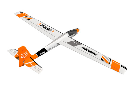 Motoszybowiec Kavan Pulse 2200mm V2 ARF Pomarańczowy Samolot Zdalnie Sterowany Model RC | KAV02.8091