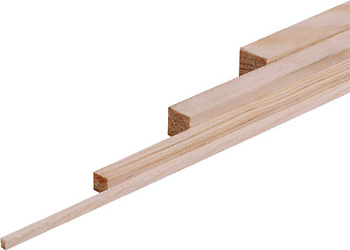 Listwa sosnowa - 2x8 mm