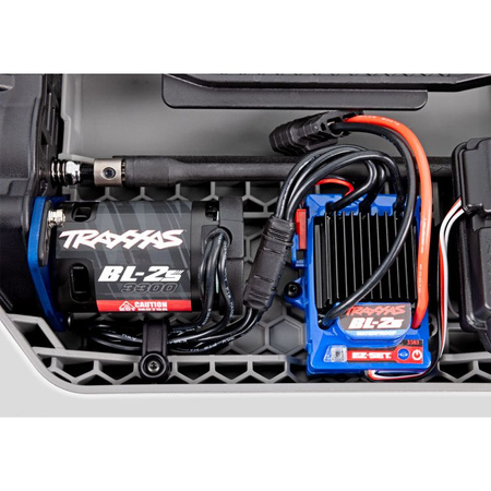 RUSTLER VXL 1:10 - bezszczotkowy BL-2s niebieski - 67164-4BLUE TRAXXAS