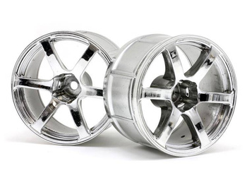 Felgi LP35 AVS T6 (2szt.) - chrom - 33467 HPI