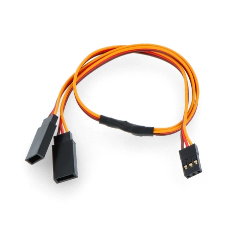 Rozgałęziacz prosty kabel Y (JR / 45cm / 0,35mm2 / 22AWG)