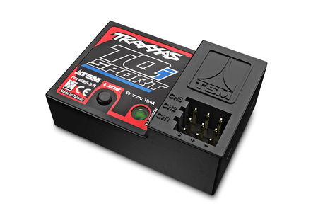 Traxxas Rustler 4X4 Brushless Bezszczotkowy 1:10 2,4GHz Czarny Samochód Zdalnie Sterowany Model RC | 67464-4
