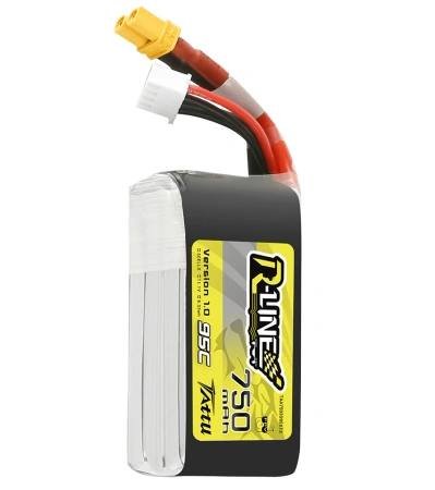 Akumulator LiPo 750mAh 11,1V 95C 3S1P XT30 R-Line Version 1.0 | TAA7503S95XT3 TATTU