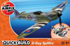 QUICKBUILD D-Day Spitfire Samolot z Klocków | J6045 AIRFIX
