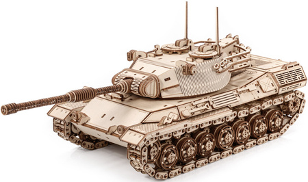 Little Story Drewniane Puzzle Model 3D Czołg Leopard 1 World of Tanks 33,3x13,3x14,2cm | WOT07