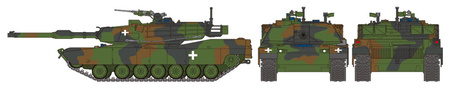 M1A1 Abrams Tank "Ukraine" 1:35 | 25216 TAMIYA