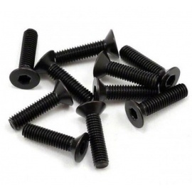 Śruby M3x12 mm (imbus, stożkowa główka) 10szt. - HoBao 31312