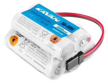 Akumulator NiMH 2000mAh 6V 5xAA Eneloop Sanyo RX JR Piramidka | KAV33.1051405K KAVAN