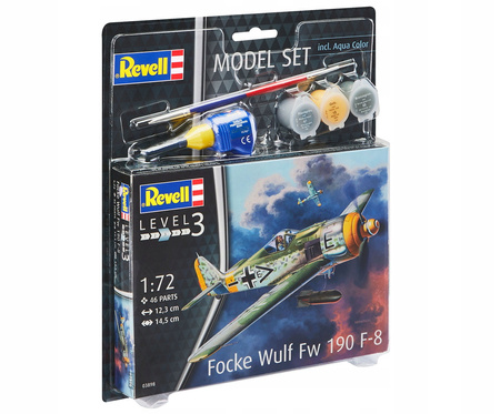 Focke Wulf Fw 190 F-8 (model set) 1:72 | 63898 REVELL