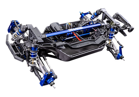 Traxxas Rustler 4X4 VXL Ultimate 1:10 4WD Niebieski Samochód Zdalnie Sterowany Model RC | 67097-4-BLUE