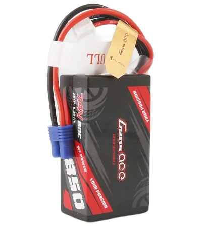 Akumulator LiPo 850mAh 7,4V 60C 2S1P EC2 | GEA8502S60E2 GENS ACE