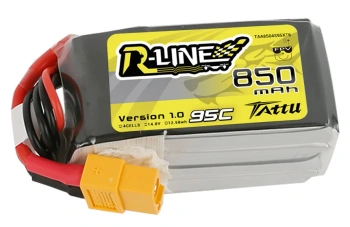 Akumulator LiPo 850mAh 14,8V 95C 4S1P XT60 R-Line | TAA8504S95XT6 TATTU