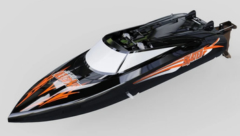 Motorówka Model Łodzi RC Skater 345mm Czarna | UDI034 UDI RC