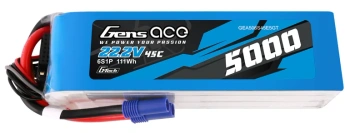 Akumulator LiPo 5000mAh 22,2V 45C 6S1P EC5 G-Tech | GEA506S45E5GT GENS ACE