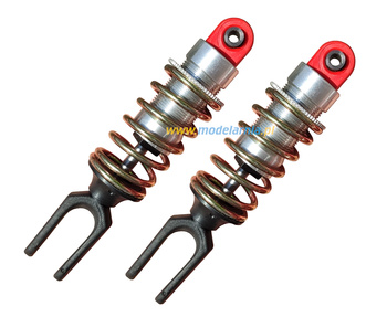 Amortyzatory 1:5 (2szt.) - srebrne | 0511 MCD