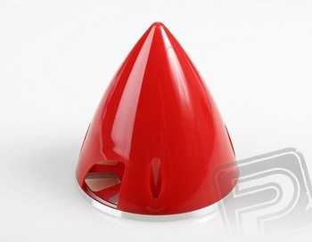 Kołpak z duralową podstawą 82 mm (CZERWONY)