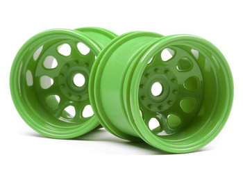FELGI CLASSIC KING WHEEL GREEN (2.2IN/2PCS) | HPI 120039