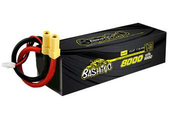 Pakiet LiPo 8000mAh 14,8V 4S2P 100C Bashing | GEA8K4S10E5GT GENS ACE