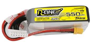 Akumulator LiPo 550mAh 22,2V 95C 6S1P XT30 R-Line Version 1.0 | TAA5506S95XT3 TATTU